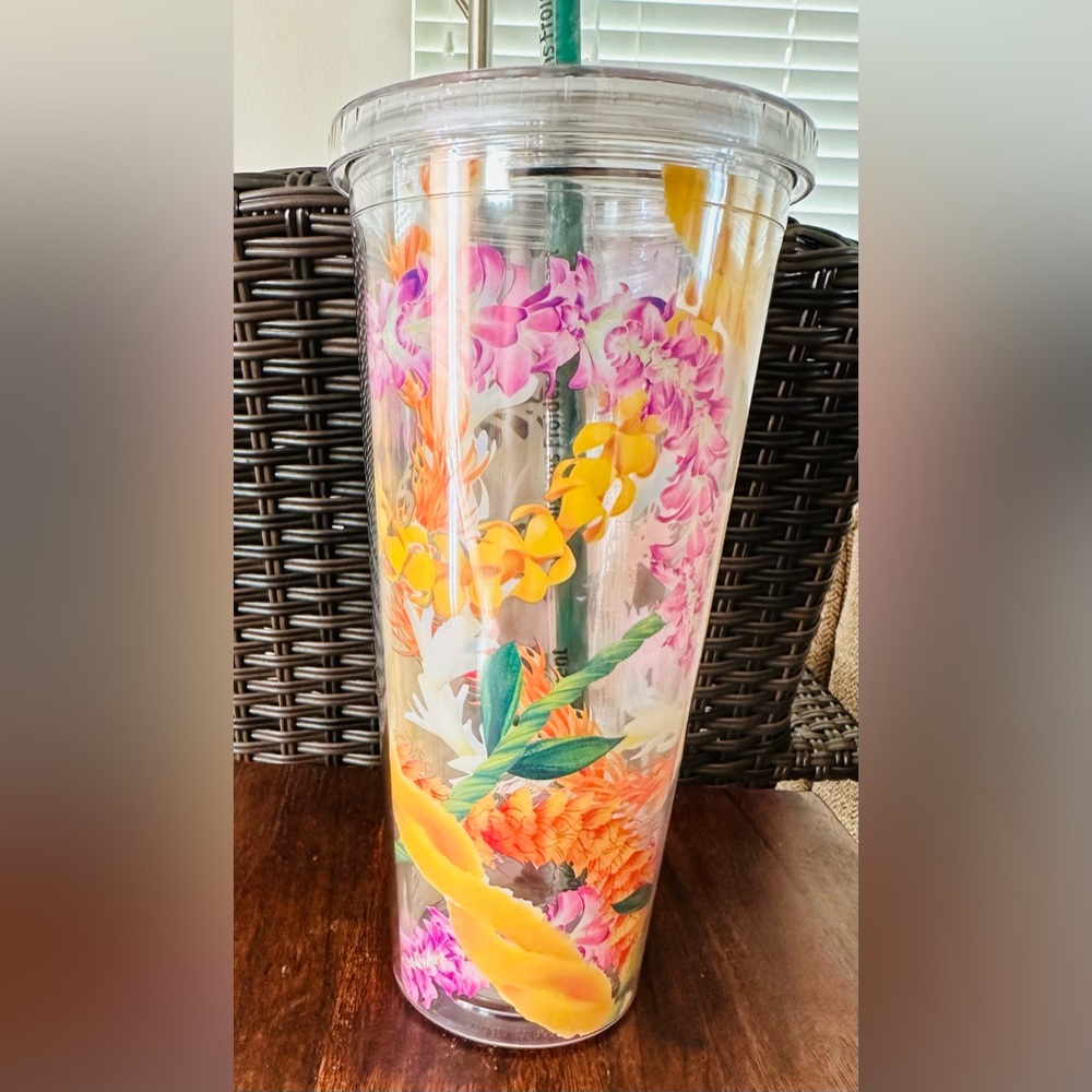 Hawaii Tumbler Island Heritage Leis of Aloha